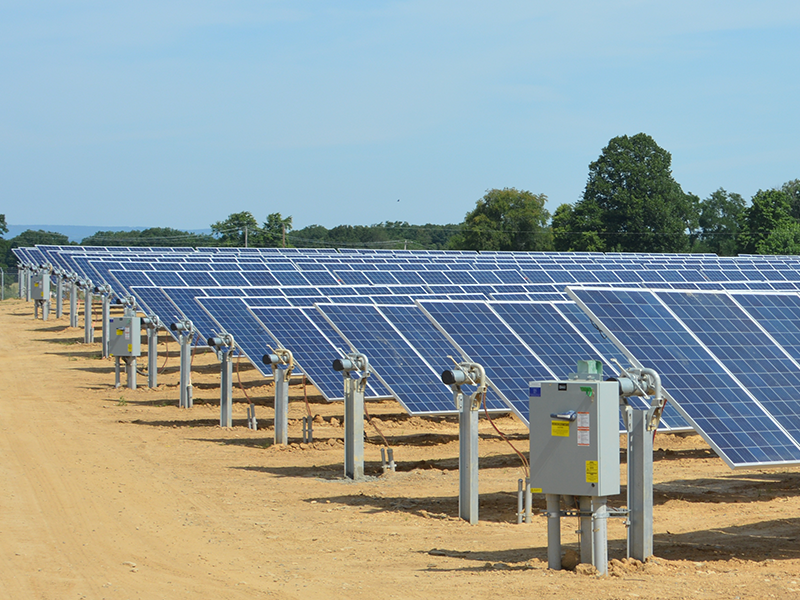 Small Generator pic with solar panels