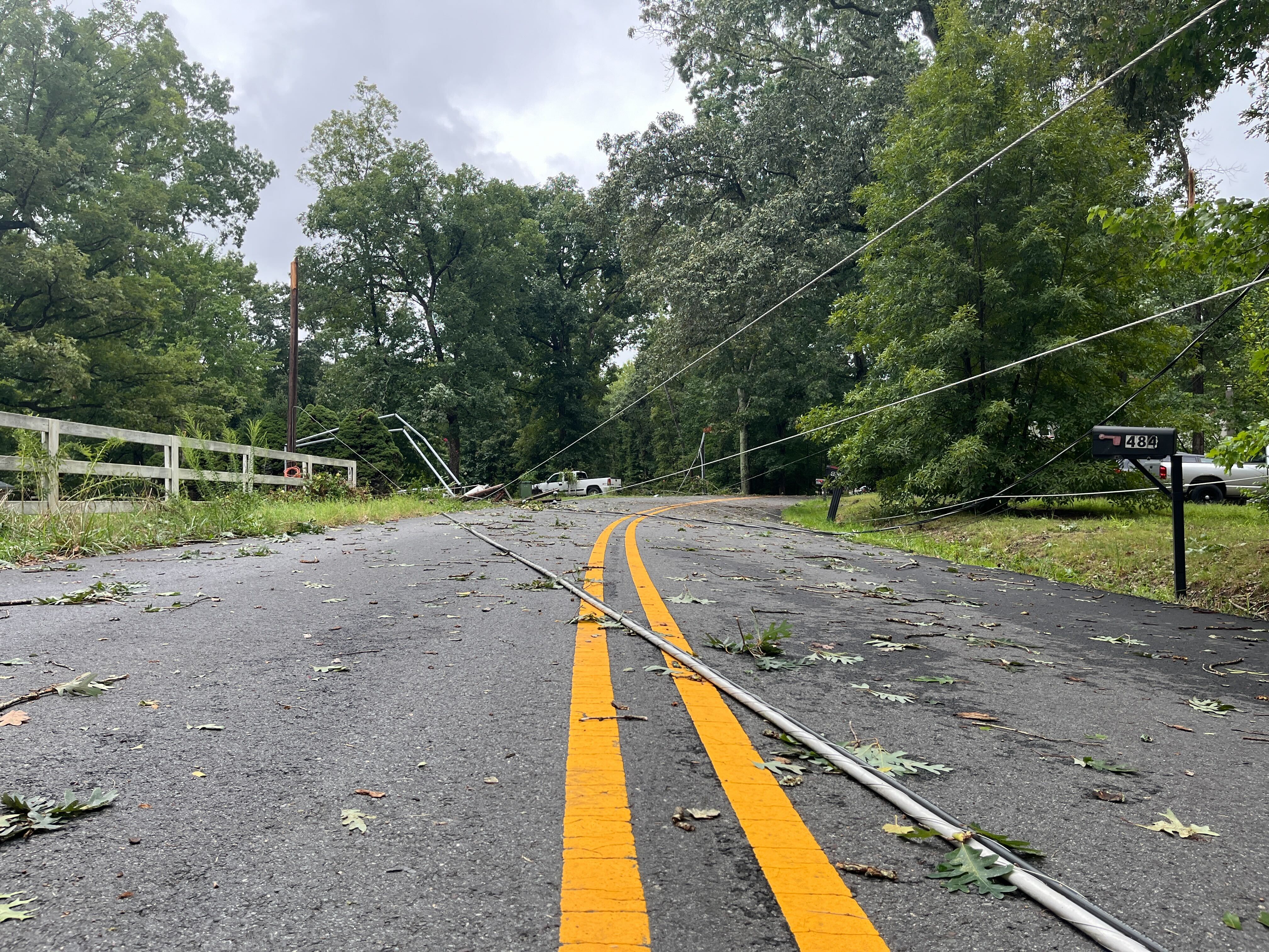 Damage in Road