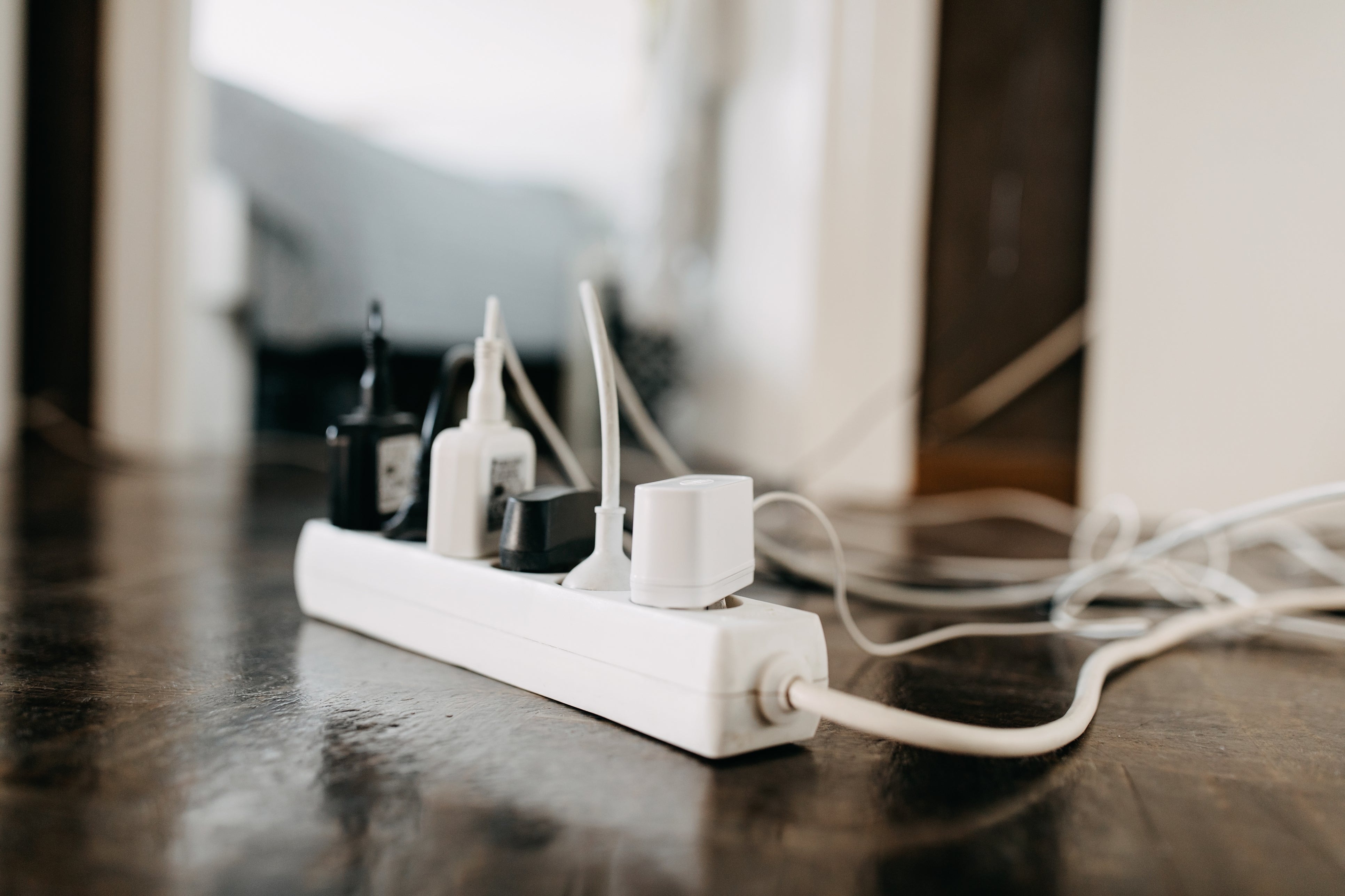Surge protection equipment connected to home electronics