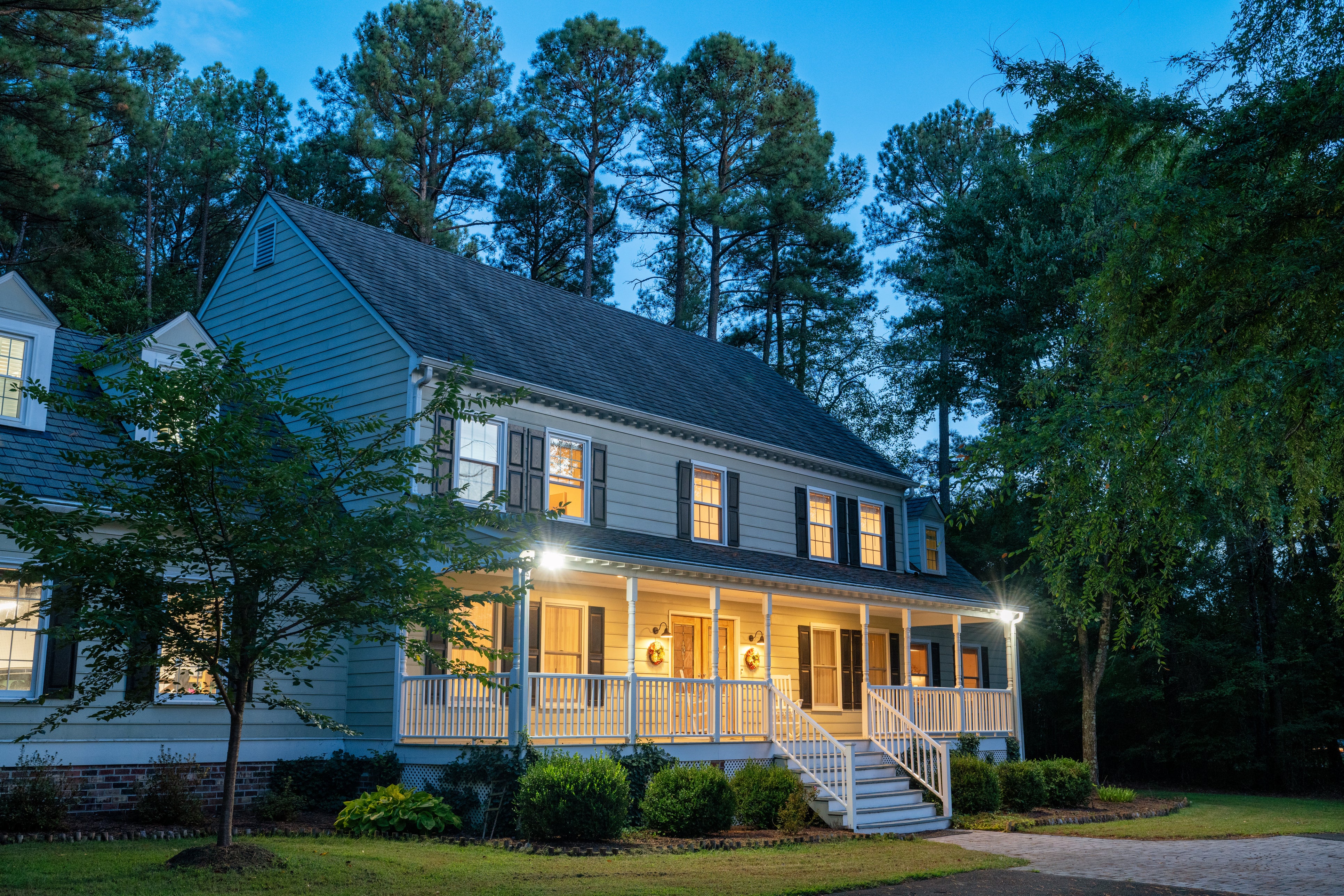 Home representing an electrical capacity upgrade