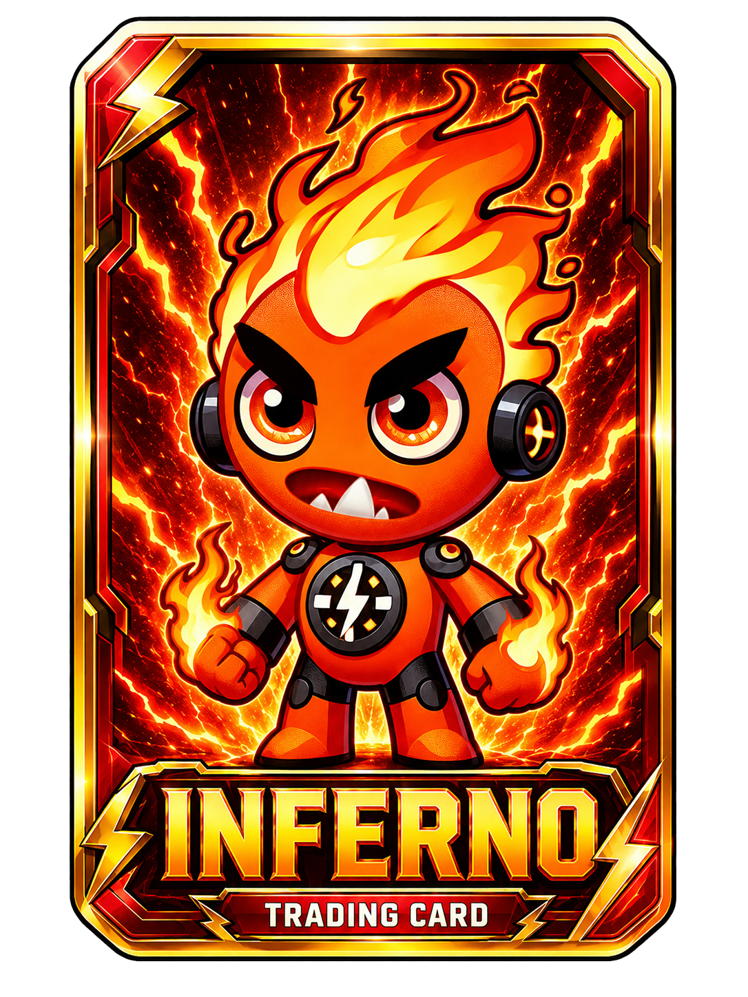 Inferno Trading Card