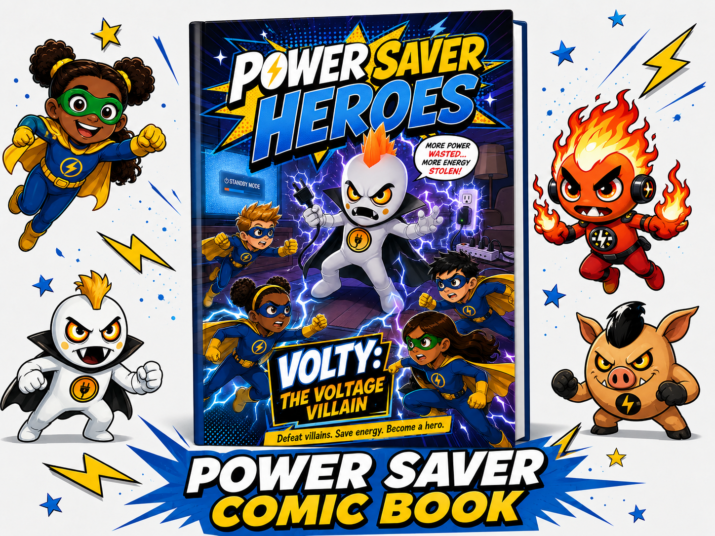 Power Saver Comic Book