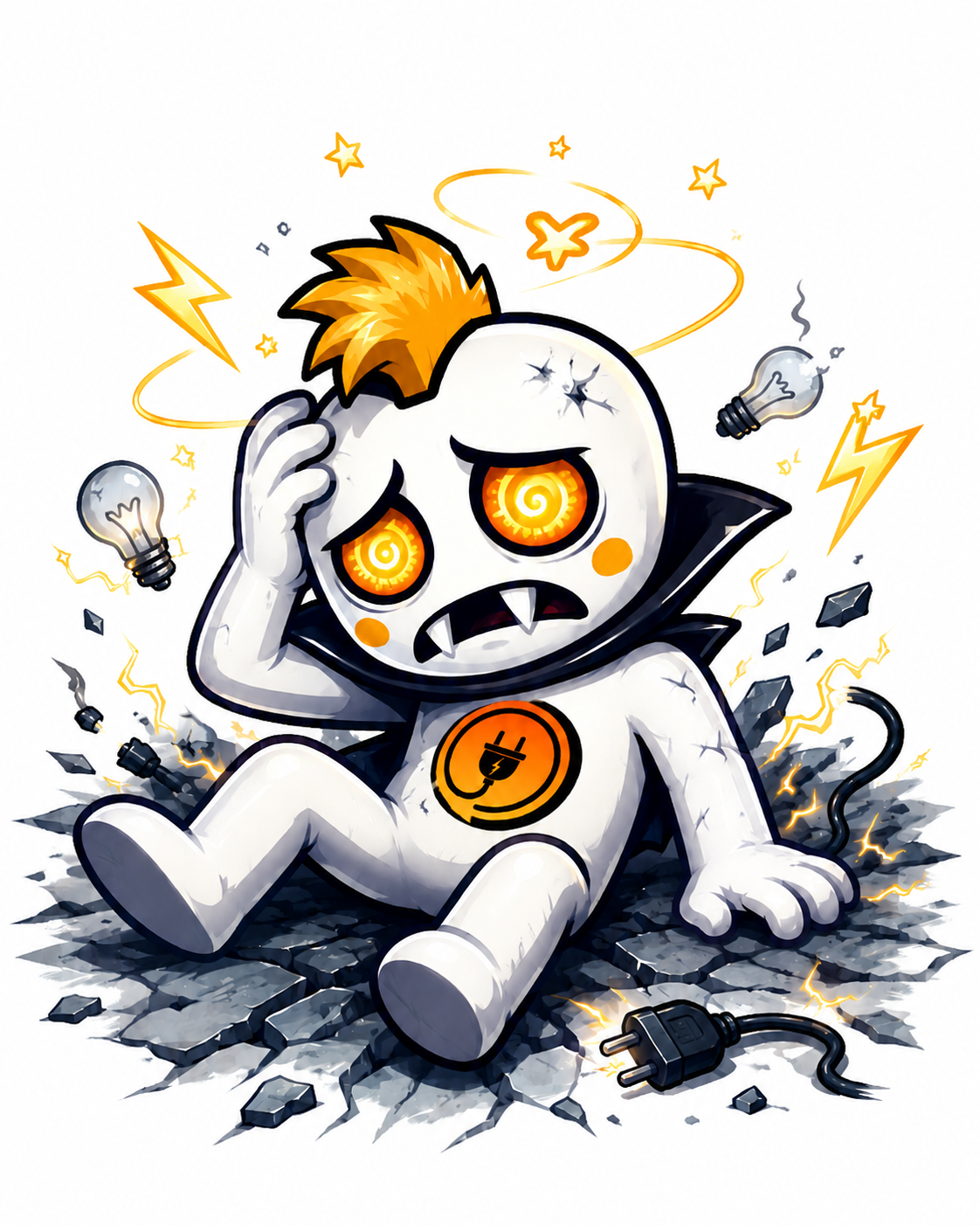 Defeated Volty