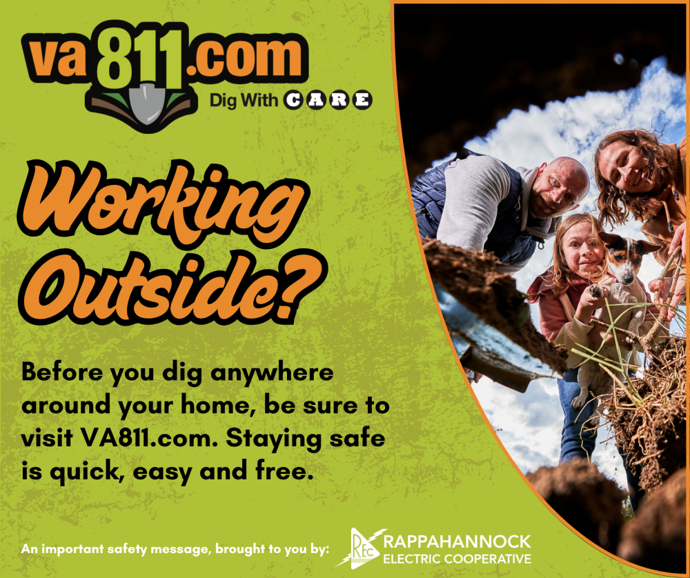 Click or call VA811