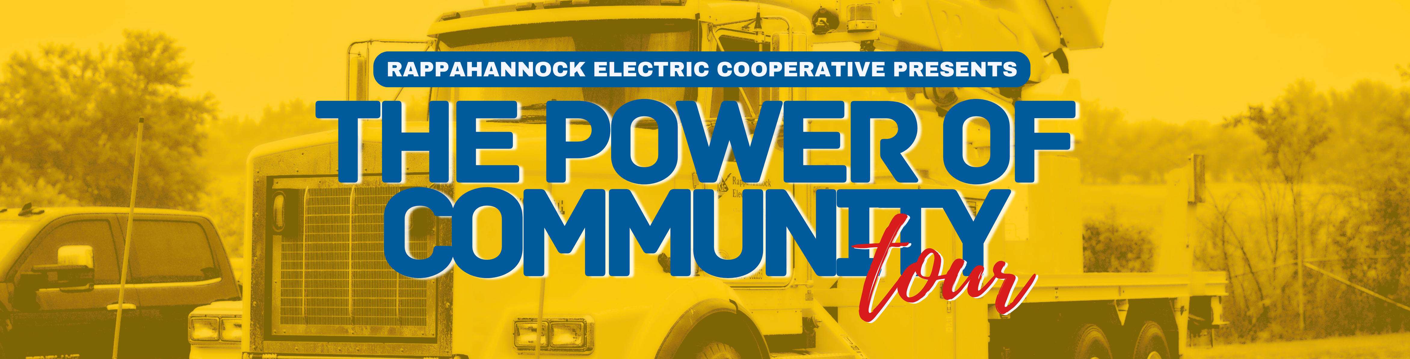 Power of Community Tour Banner