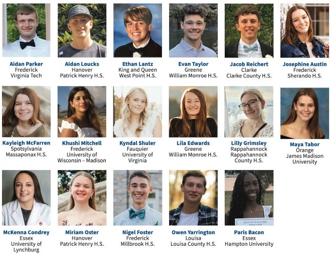 2026 REC Scholarship Recipients